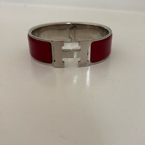 Hermes Wide Clic H Bracelet